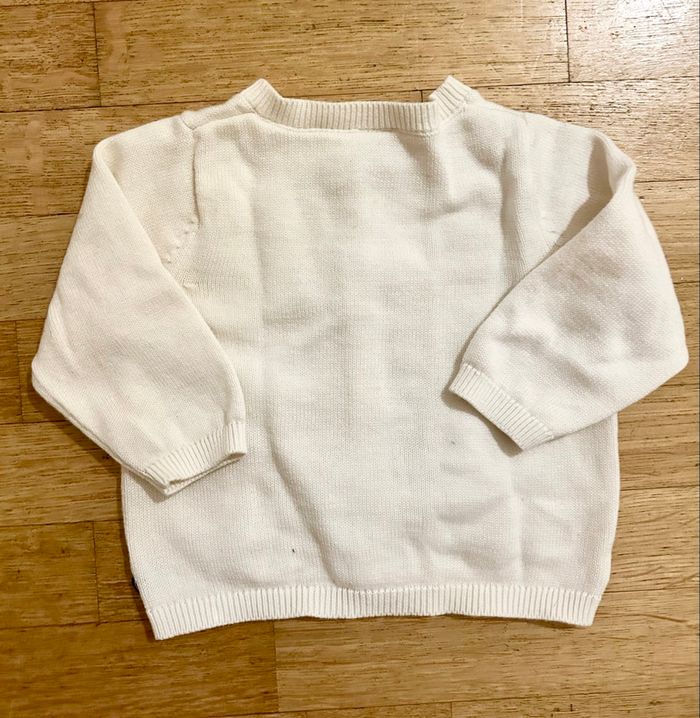 Gilet Petit Bateau - Taille 6 Mois - comme neuf  ! 🤍 - photo numéro 3