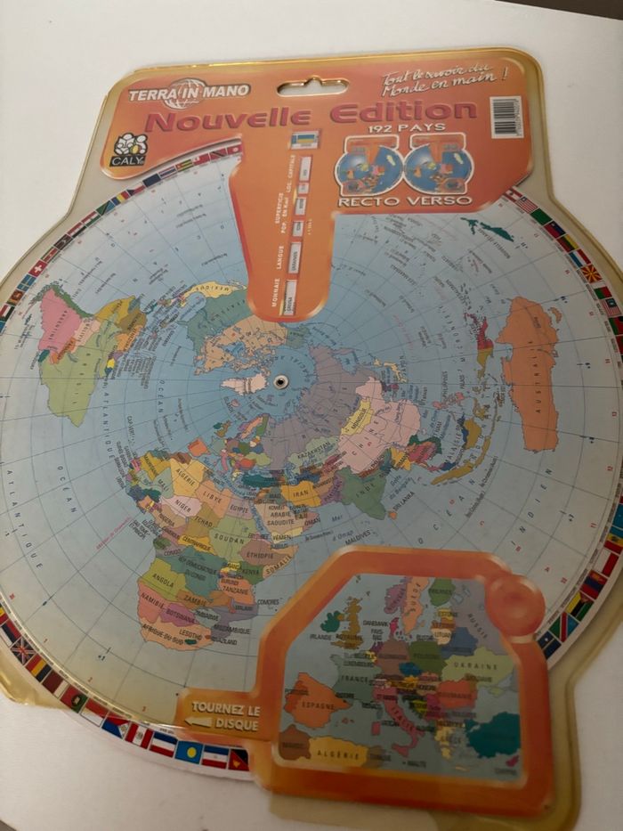 Planisphère terra in mano recto verso - photo numéro 6