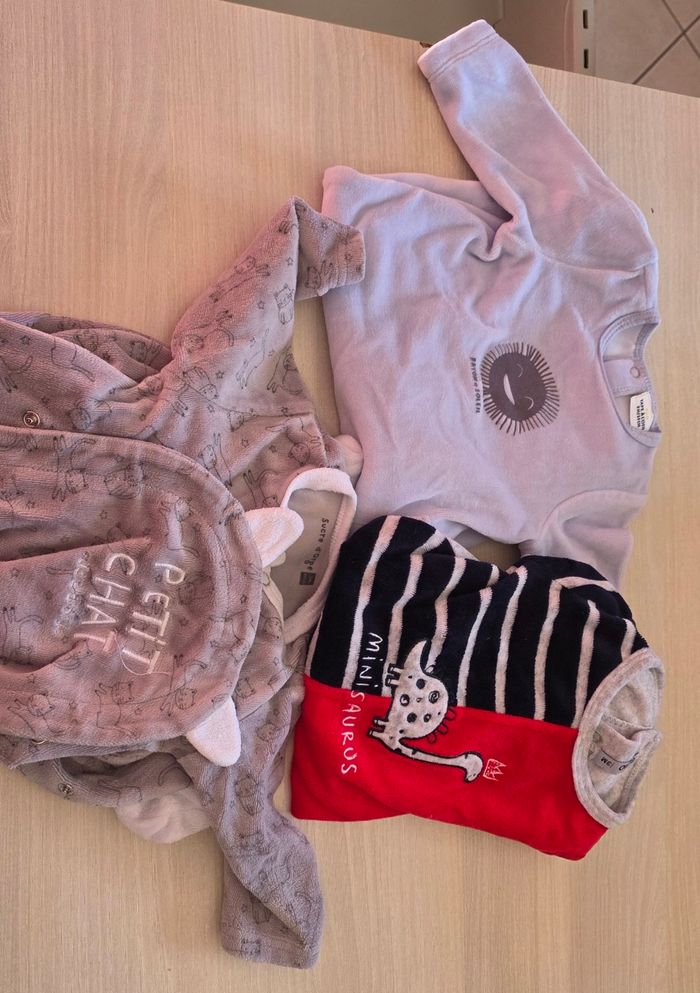 Pyjamas hiver 3mois 60cm