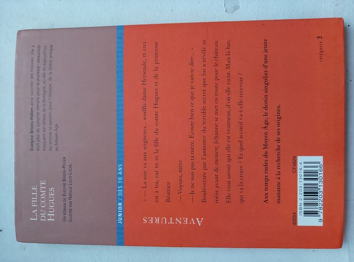 Livre la fille du comte hugues - photo numéro 2