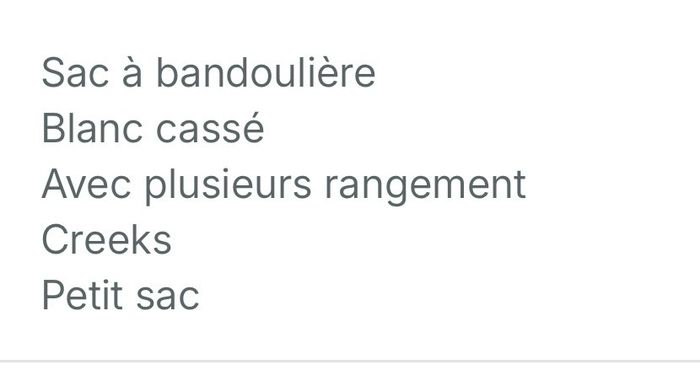 Sac a bandoulière Creeks - photo numéro 2