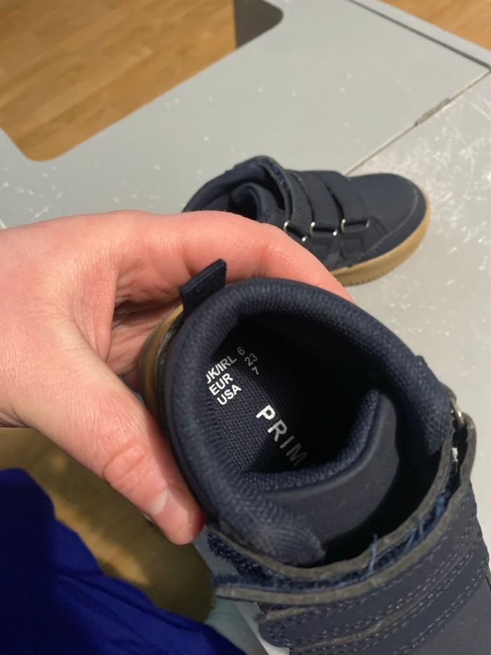 Chaussure taille haute bleu marine (taille 23) - photo numéro 3