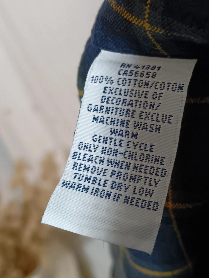 Chemise à carreaux vintage| Ralph Lauren | T. Xl - photo numéro 11