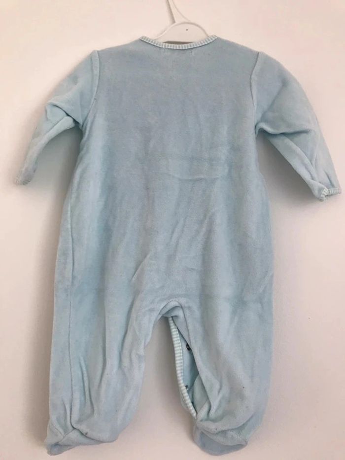 pyjama velours 1 pièce ouverture devant - photo numéro 2