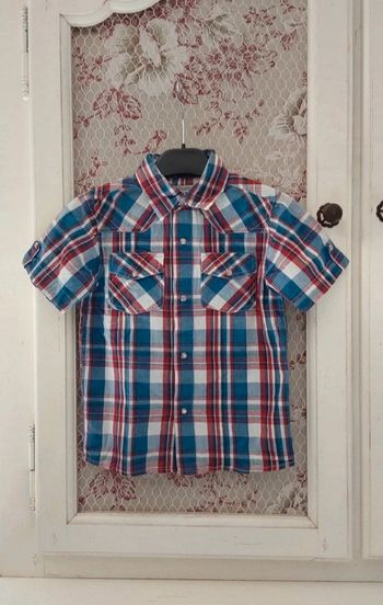 Chemise à carreaux Pick Ouic 6 ans Neuve