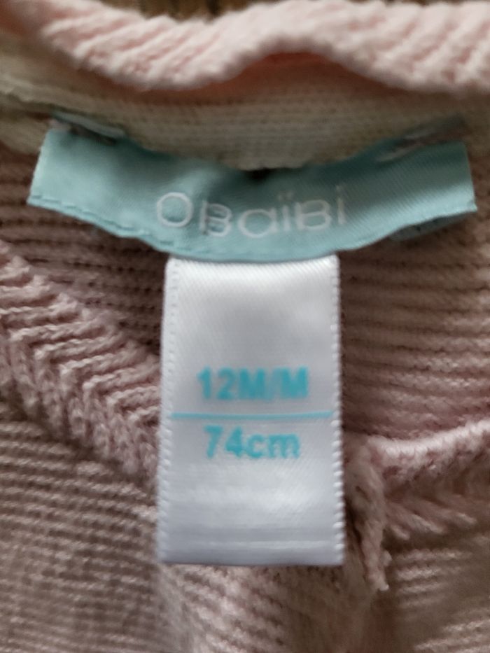 Gilet manches longues bébé 🚼 fille 12 mois - photo numéro 2