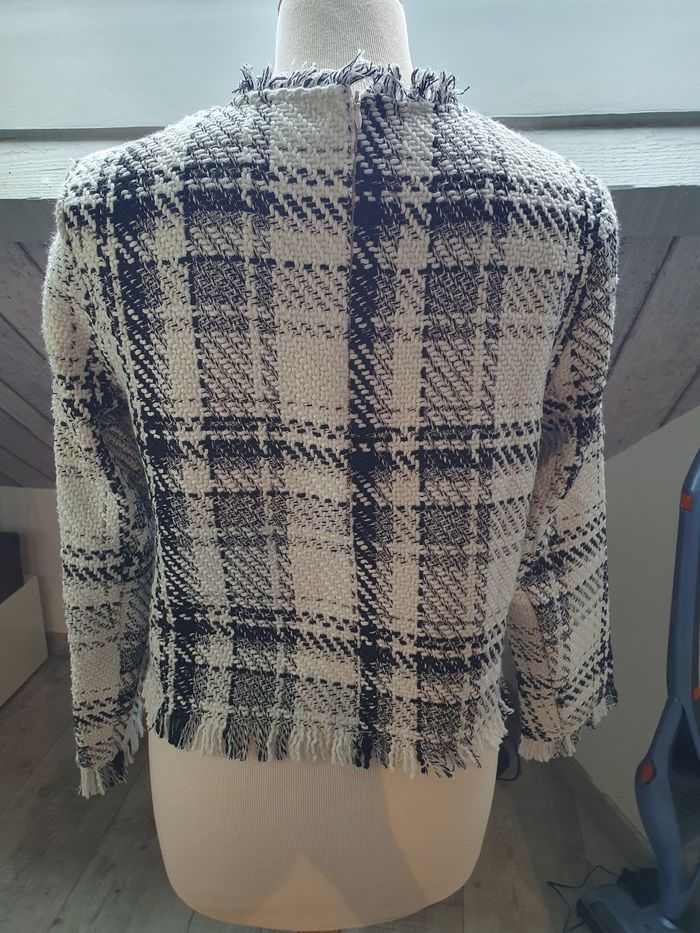 Sweat-shirt  tweed. - photo numéro 2