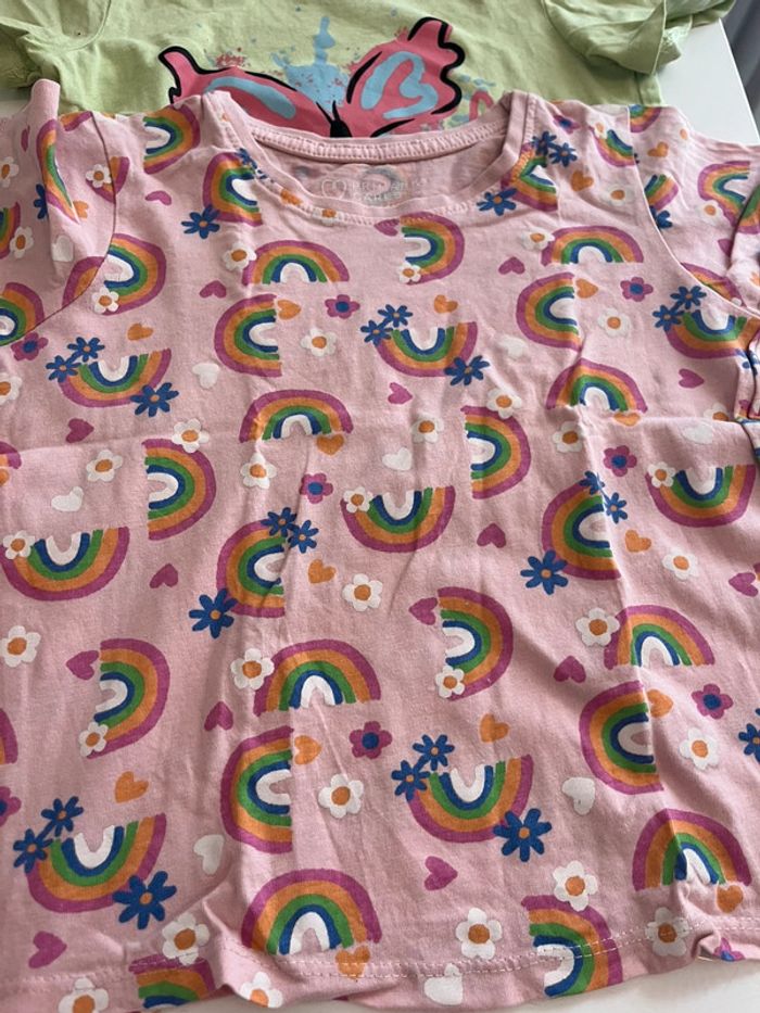 Lot 8 tee shirt fille - photo numéro 8