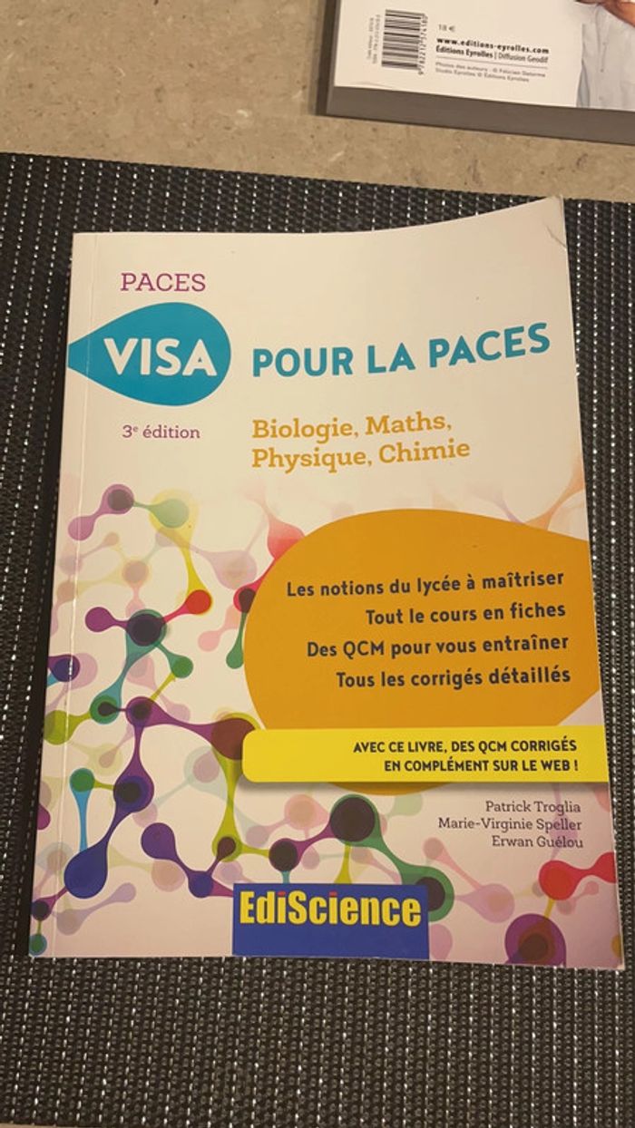 Livre étude de médecine