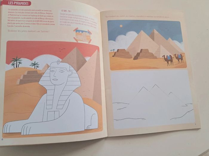 Je suis un artiste de l’Égypte antique / activité manuelle - photo numéro 2