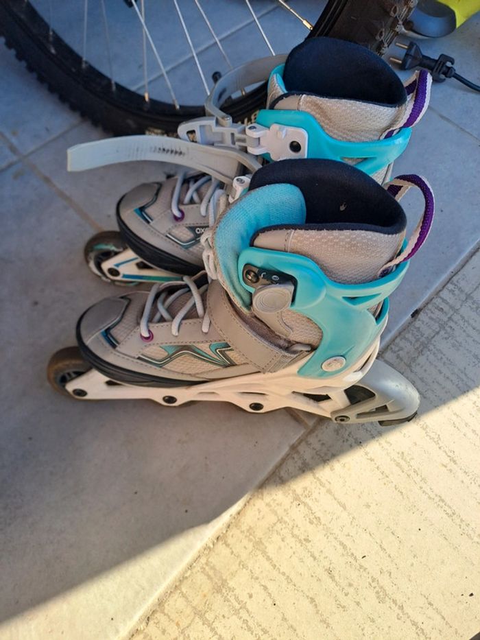 Roller fille reglable 32 a 35 - photo numéro 5