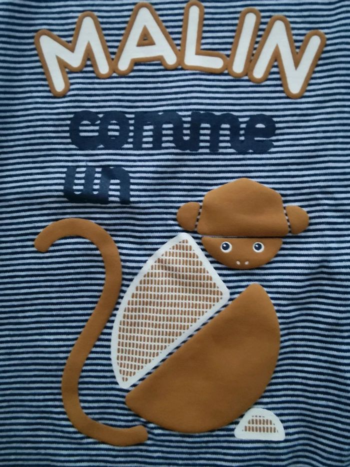 Tee-shirt Obaibi T12 mois - photo numéro 3