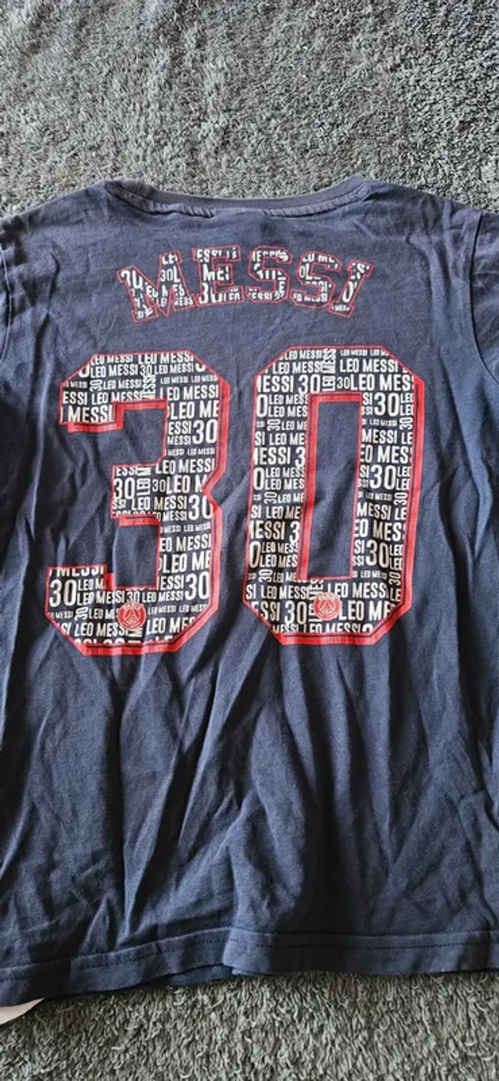 Tee-shirt Paris Messi 10 ans - photo numéro 4