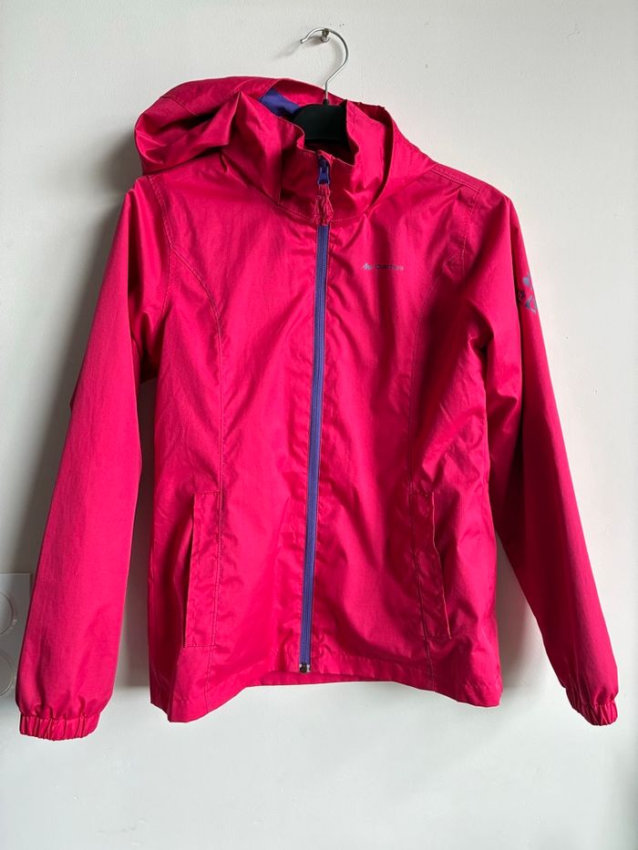 Veste imperméable fille capuche - photo numéro 1