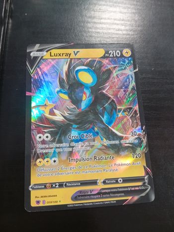 Carte pokémon Luxray V