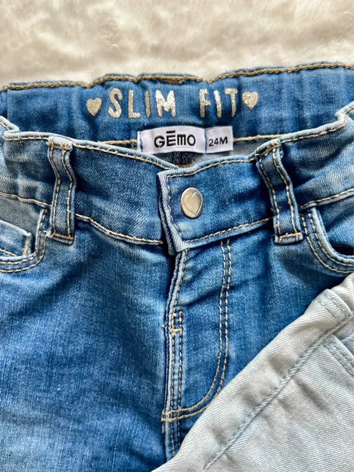 Lot 2 jeans 24 mois - photo numéro 3