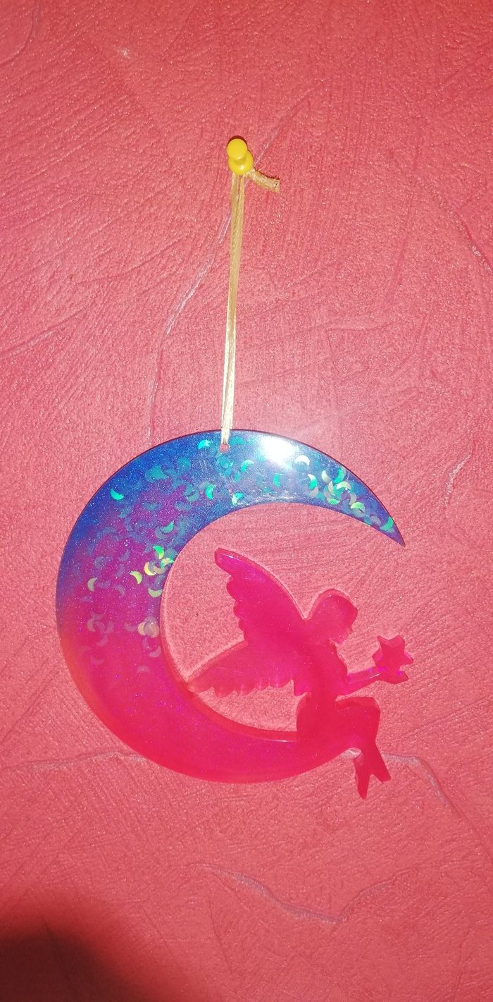 Décoration fée en résine décoration - photo numéro 3