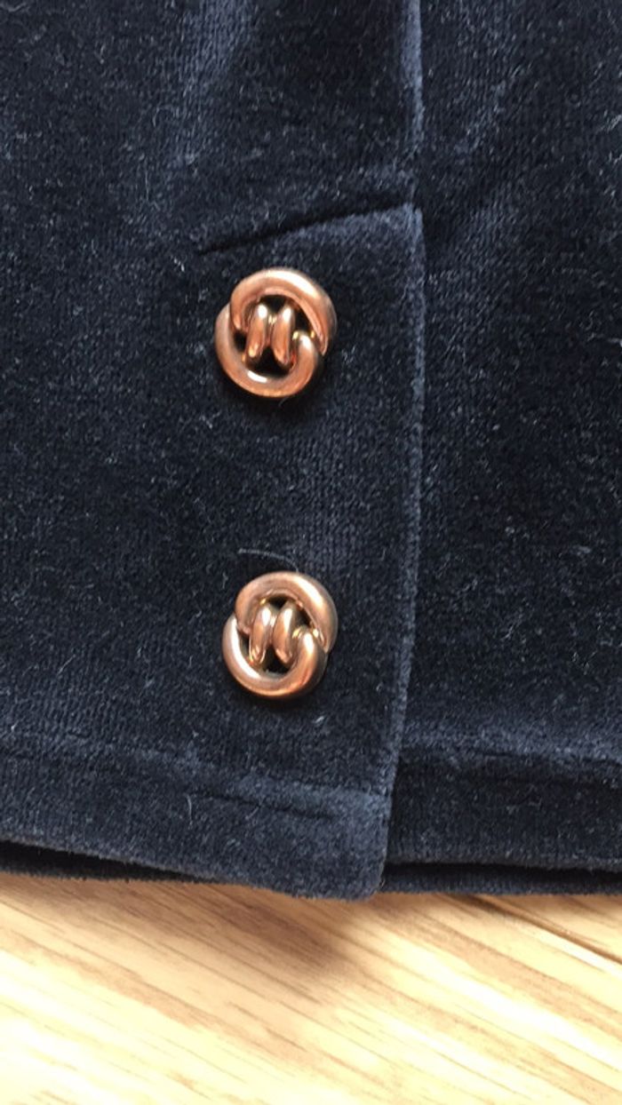 Jupe velours noir camaïeu taille 3 - photo numéro 2