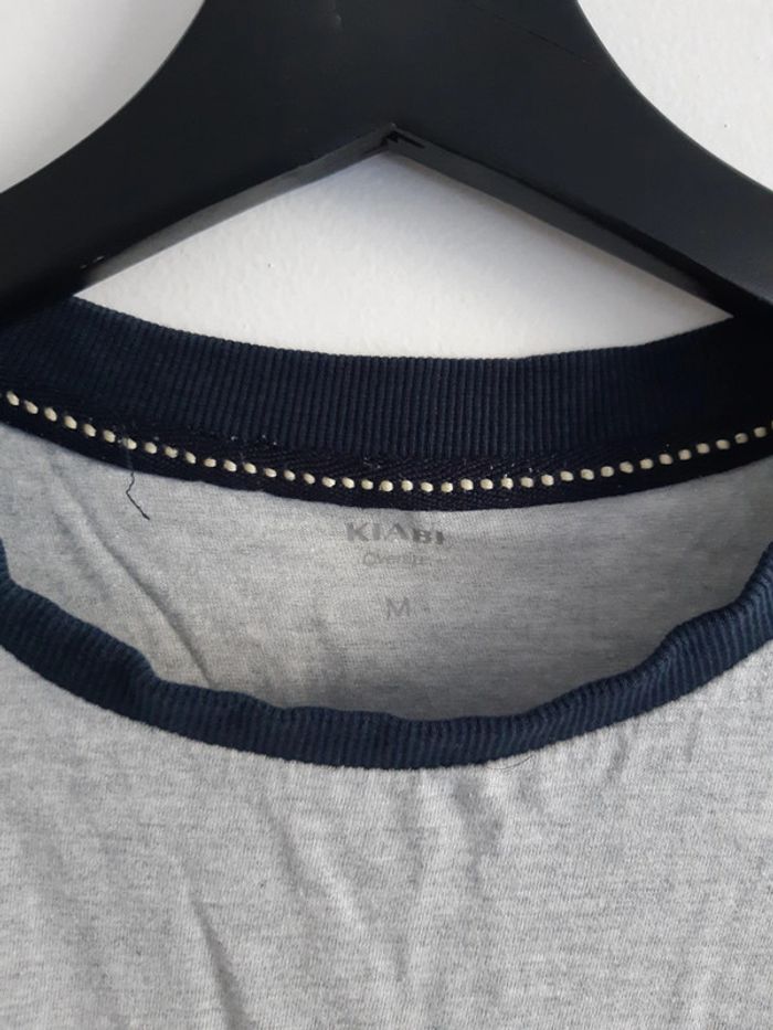 Tee shirt gris Kiabi M - photo numéro 4