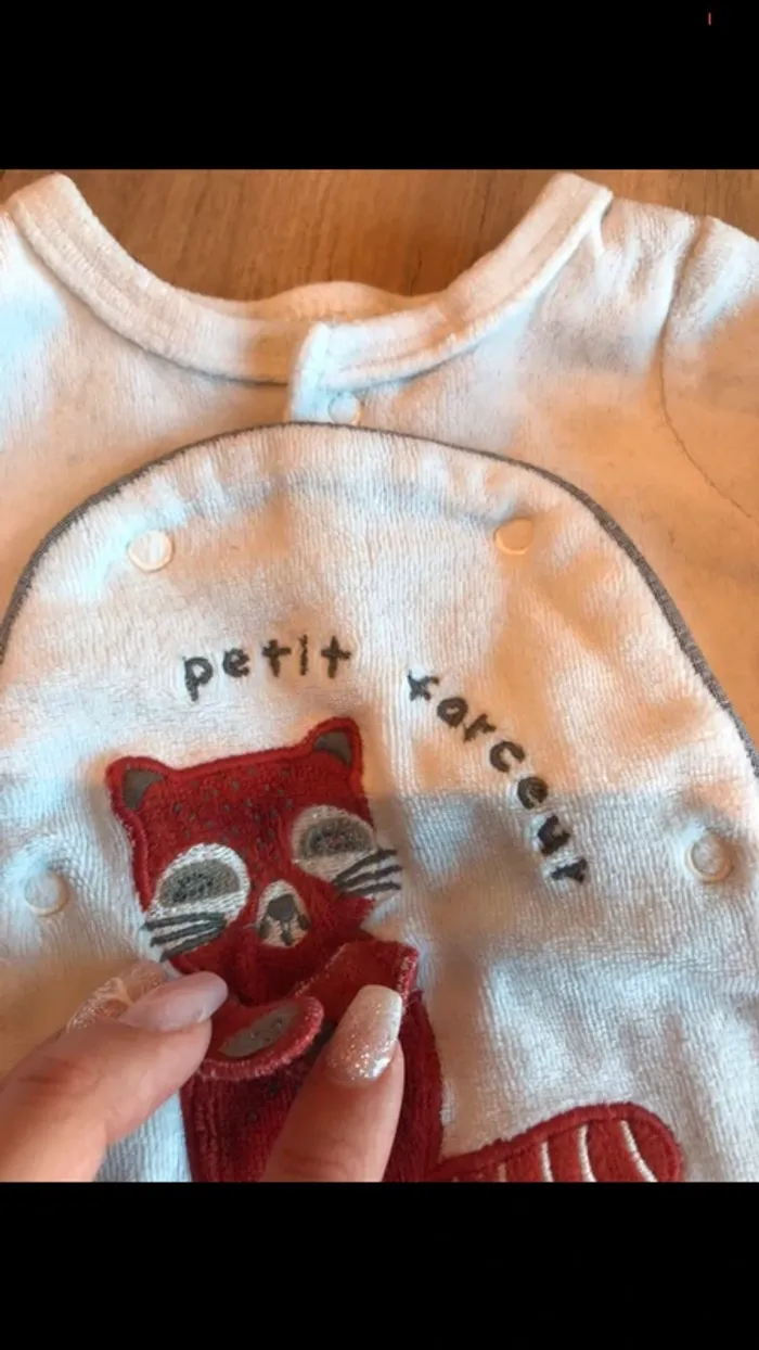 2 pyjamas taille naissance kiabi/tape à l’œil - photo numéro 3