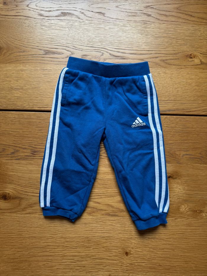 Jogging Adidas Spiderman 9-12 Mois – Bleu – Très Bon État – Réduction sur Lot