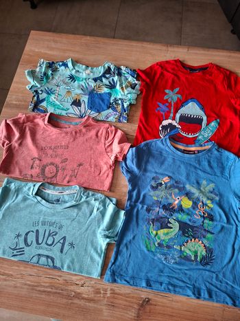 Lot t-shirts garçon 