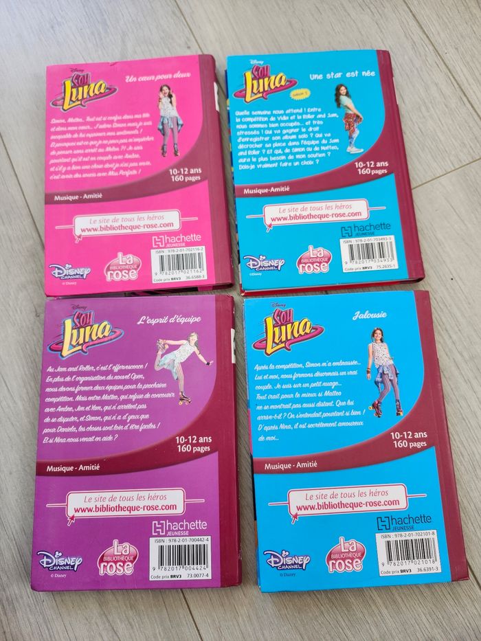 Lot 4 livres Soy Luna - photo numéro 2