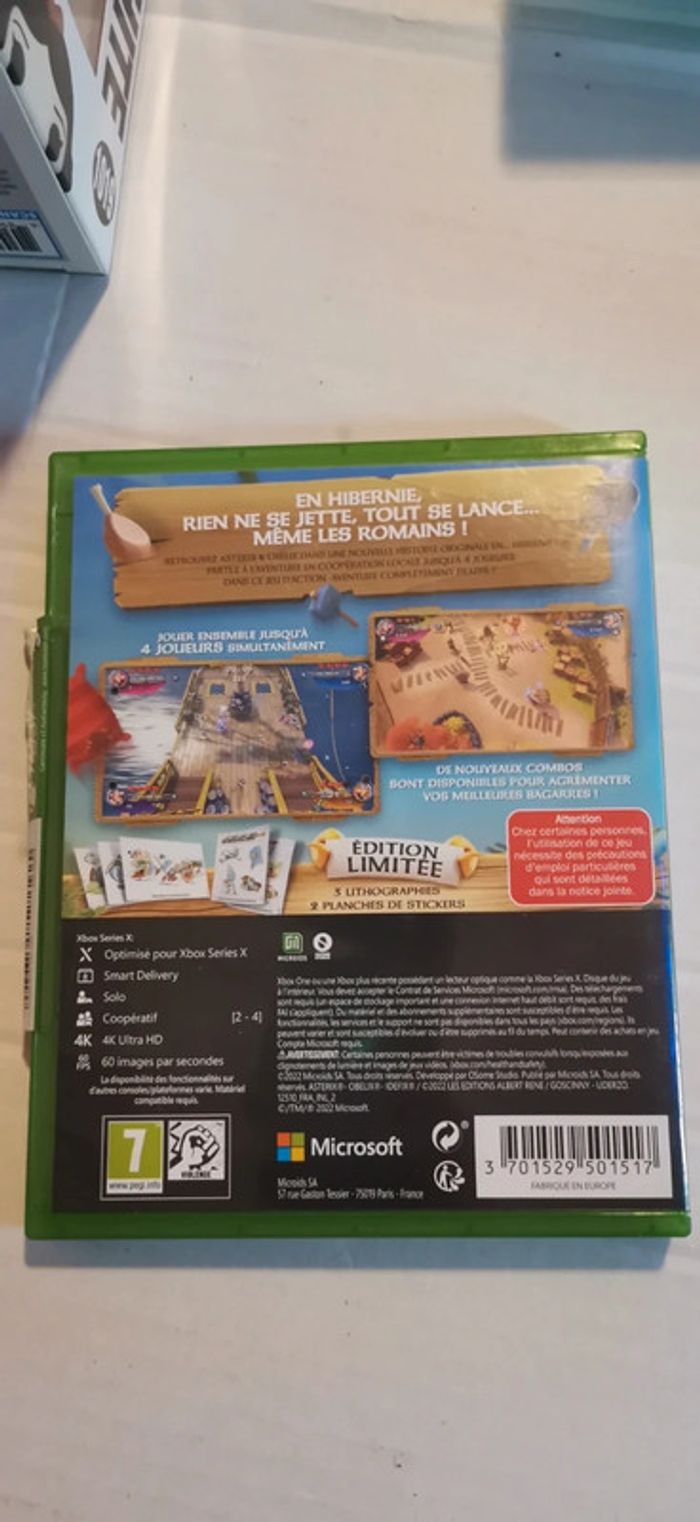 Jeu Xbox One série x Astérix & Obélix xxxl edition limitée - photo numéro 3
