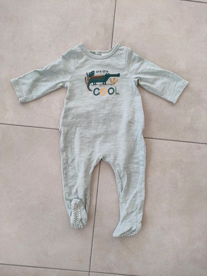 Pyjama croco - Taille 12 mois