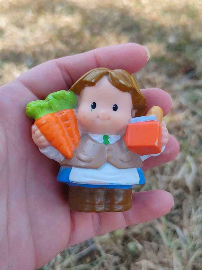 Lot marchand little people au marché - photo numéro 7