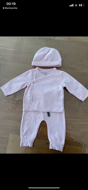 Ensemble naissance fille noppies