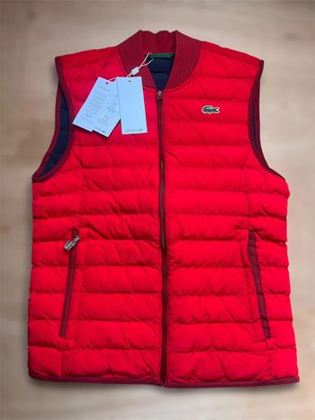 Doudoune sans Manche Lacoste Rouge XS