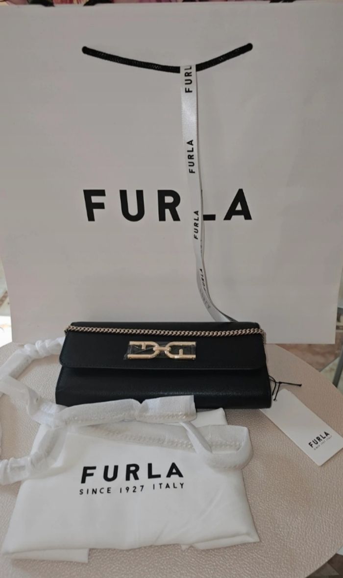 Sac furla en cuir