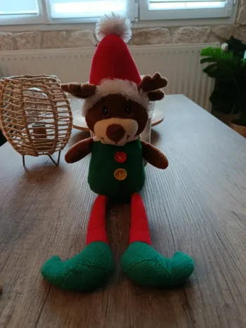 Peluche "Renne de Noël"