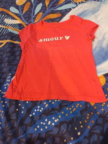 Lot de Tee-shirt manche courtes fille