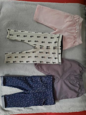4 pantalon 6 mois