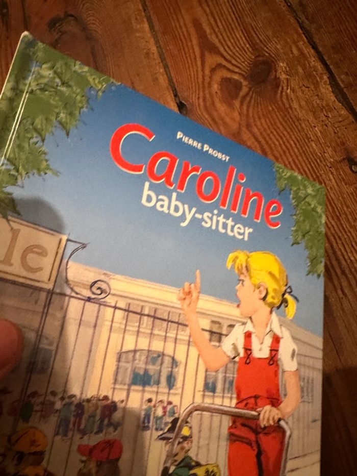 Livre rare Caroline baby-sitter babysitter singe bd album Pierre Probst - photo numéro 6