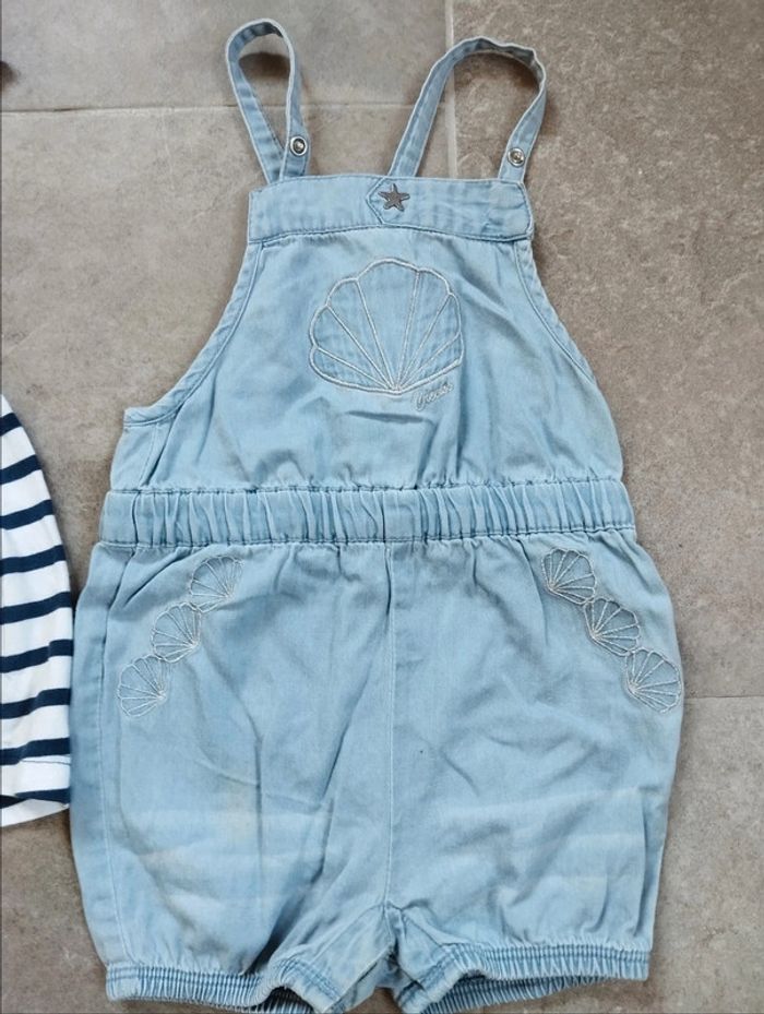 Lot robe et combinaison fille 18 mois - photo numéro 2