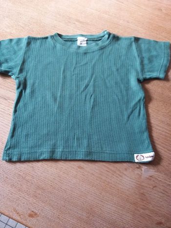 Tee-shirt coton 4ans la redoute Nature vert