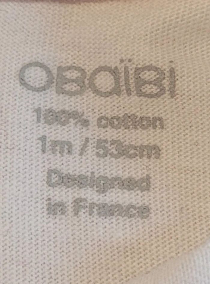 Lot de 2 t-shirts manches longues - Taille 1mois, 53cm - photo numéro 10