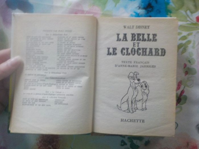 2 Bibliothèque Rose Robin des Bois et La Belle et le Clochard - photo numéro 5