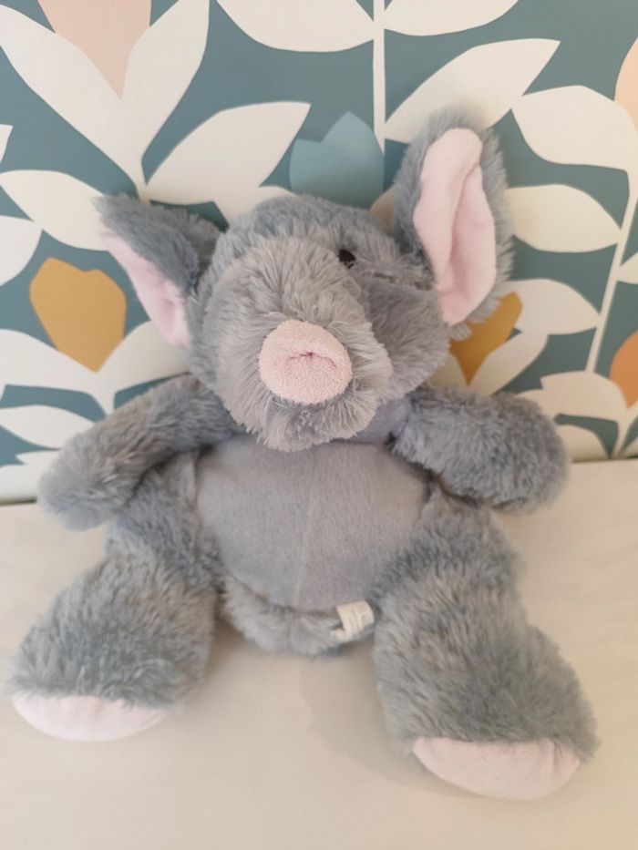 Peluche éléphant max et sax