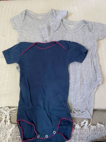 Lot body manches courtes