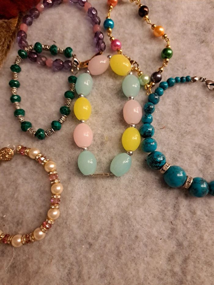 Lot de bracelets multicolore chic - photo numéro 8