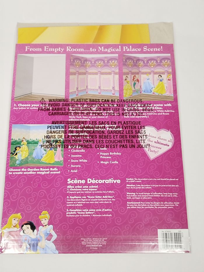 2 x décoration géante Blanche-neige disney princesse 127 cm * 85,1 cm - photo numéro 4