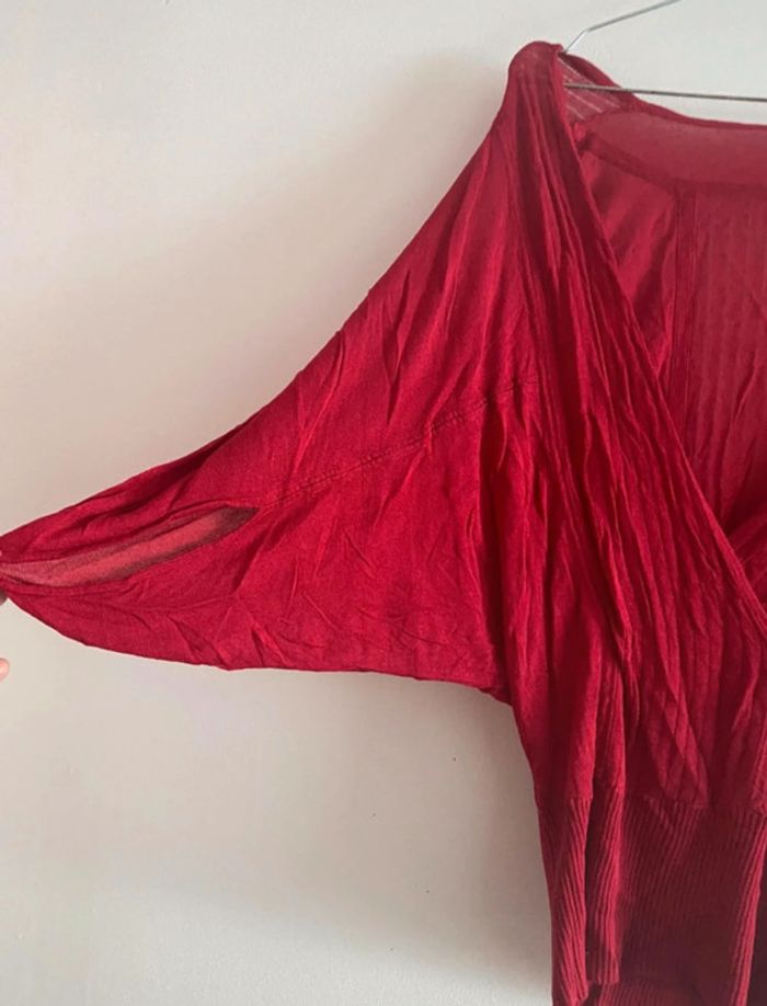 Pull fin cache cœur dkny jeans S - photo numéro 3