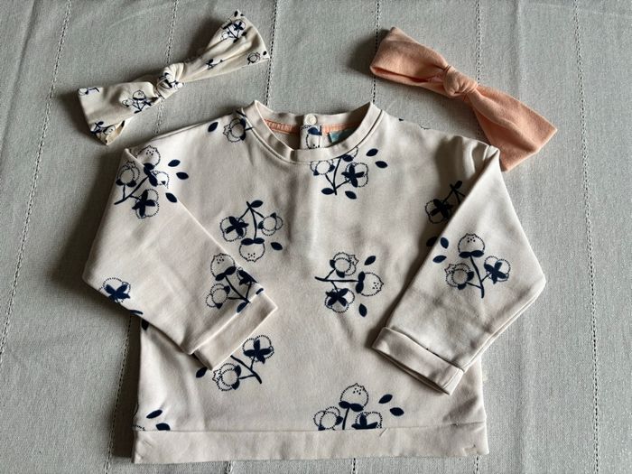 Obaïbi × Pull et ses 2 bandeaux, 18 mois  🐱