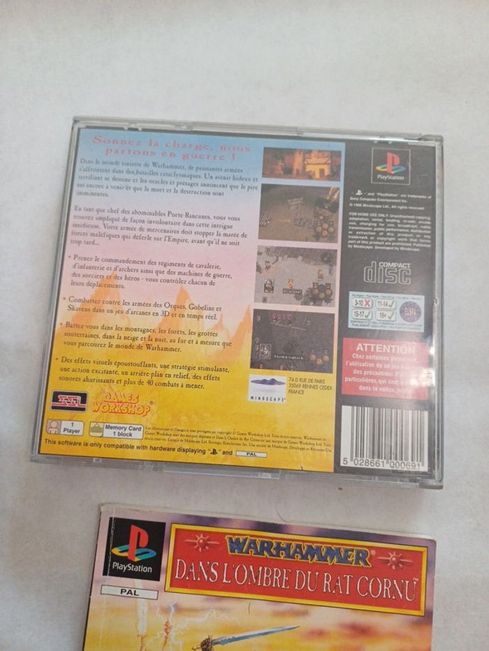 Warhammer: Dans L’ombre Du Rat Cornu  - Playstation 1 (PS1) - photo numéro 3