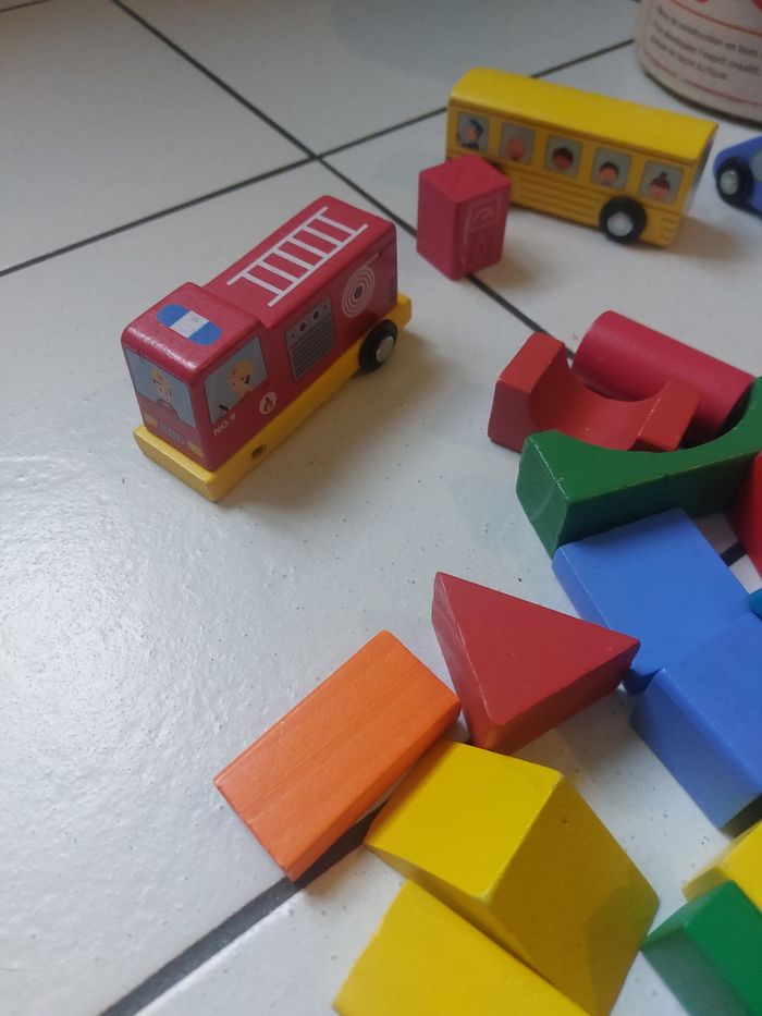 Lot de blocs de construction - photo numéro 6