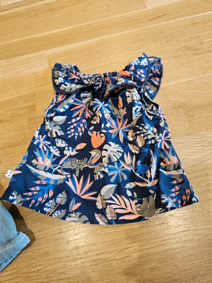 Ensemble haut et short 3 mois - photo numéro 8